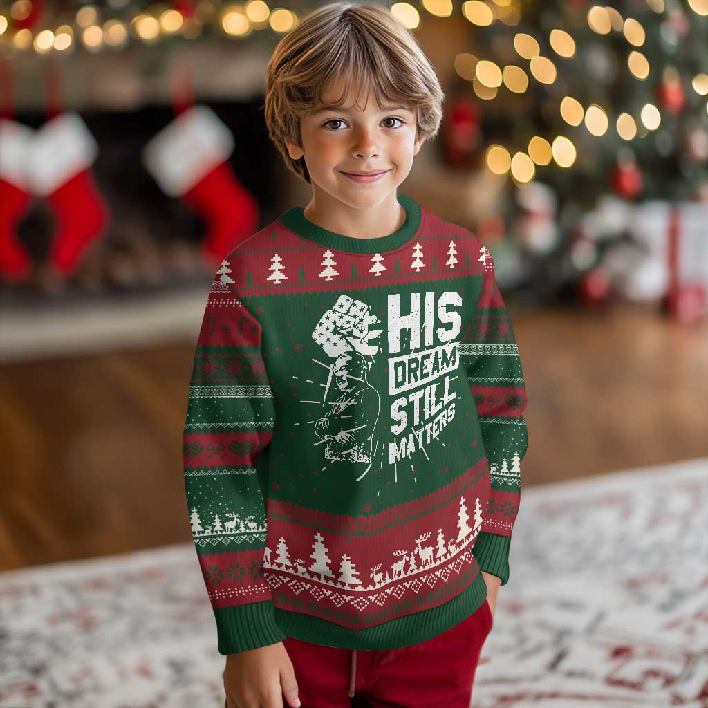 Martin Luther King Jr Ugly Christmas Sweater His Dream Still Matters TS09 Christmas Print Your Wear