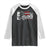 Martin Luther King Jr Raglan Shirt Hate Cannot Drive Out Hate TS09 Black White Print Your Wear