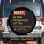 Martin Luther King Jr Spare Tire Cover A Riot Is The Language Of The Unheard TS09 No hole Black Print Your Wear