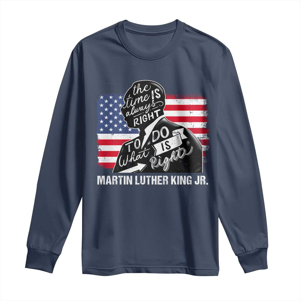 Martin Luther King Jr. Long Sleeve Shirt Dream Like King MLK Civil Rights Leaders BHM Black Pride TS09