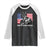 Martin Luther King Jr Raglan Shirt The Time Is Always Right To Do What Is Right TS09 Black White Print Your Wear