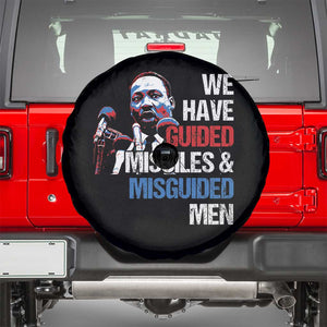 Martin Luther King Jr Spare Tire Cover We Have Guided Missiles And Misguided Men TS09 Black Print Your Wear