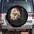 Martin Luther King Jr Spare Tire Cover We Must Live Together As Brothers Or Perish Together As Fools TS09 No hole Black Print Your Wear