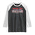 Martin Luther King Jr Raglan Shirt Just Take The First Step MLK Day TS09 Black White Print Your Wear