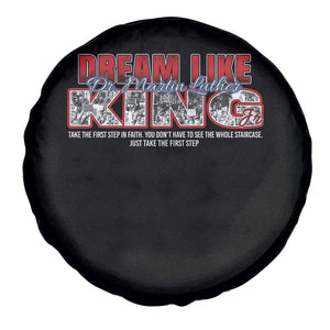 Martin Luther King Jr Spare Tire Cover Just Take The First Step MLK Day TS09 Print Your Wear