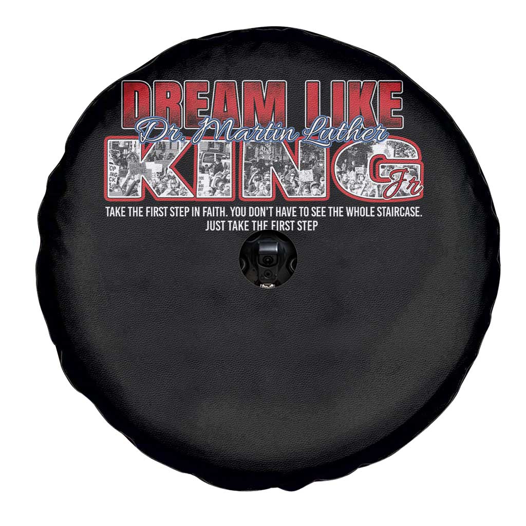 Martin Luther King Jr Spare Tire Cover Just Take The First Step MLK Day TS09 Print Your Wear