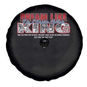 Martin Luther King Jr Spare Tire Cover Just Take The First Step MLK Day TS09 Print Your Wear