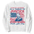 Martin Luther King Jr Day Sweatshirt Injustice Anywhere Is A Threat To Justice Everywhere TS09 White Print Your Wear