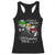 Obama MLK Malcolm X Racerback Tank Top Dreams Come True TS09 Black Print Your Wear