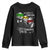 Obama MLK Malcolm X Youth Sweatshirt Dreams Come True TS09 Black Print Your Wear