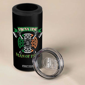 Irish Firefighter 4 in 1 Can Cooler Tumbler Fir Na Tine Man Of Fire TS09 Print Your Wear