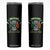 Irish Firefighter Skinny Tumbler Fir Na Tine Man Of Fire TS09 Black Print Your Wear