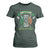 Irish Firefighter T Shirt For Women Fir Na Tine Man Of Fire TS09 Dark Forest Green Print Your Wear
