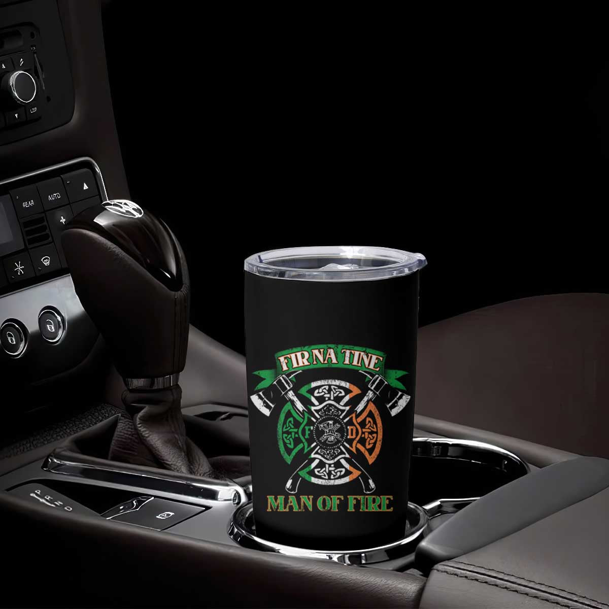 Irish Firefighter Tumbler Cup Fir Na Tine Man Of Fire TS09 Print Your Wear