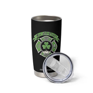 Irish Firefighter Tumbler Cup Fir Na Tine Man Of Fire Celtic Claddagh Cross TS09 Print Your Wear