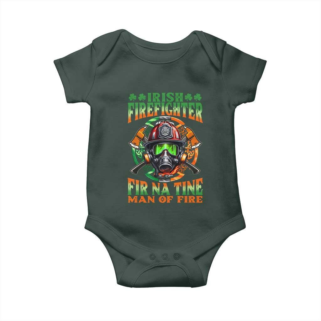 Fir Na Tine Man Of Fire Baby Onesie Irish Firefighter Pride TS09 Print Your Wear
