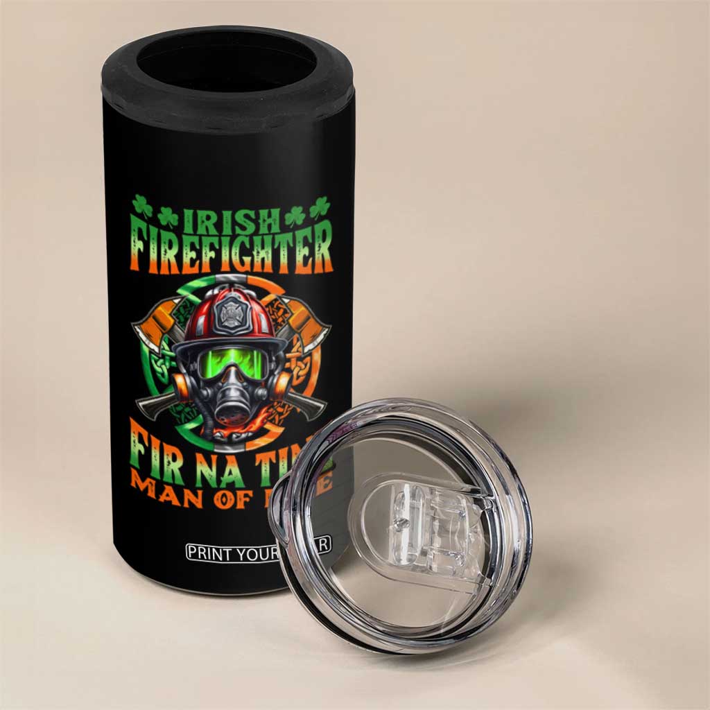 Fir Na Tine Man Of Fire 4 in 1 Can Cooler Tumbler Irish Firefighter Pride TS09 Print Your Wear