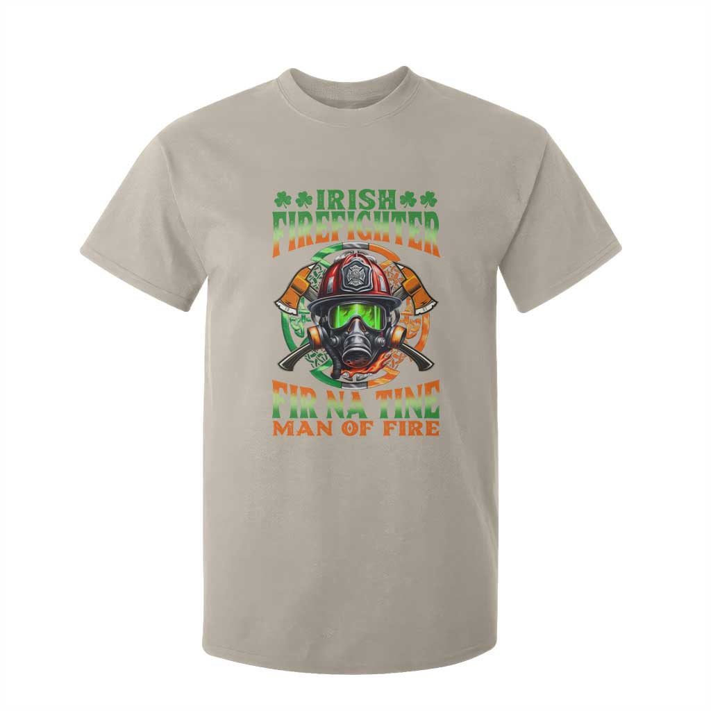 Fir Na Tine Man Of Fire T Shirt For Kid Irish Firefighter Pride TS09 Sand Print Your Wear