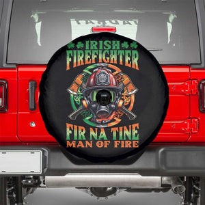 Fir Na Tine Man Of Fire Spare Tire Cover Irish Firefighter Pride TS09 Black Print Your Wear