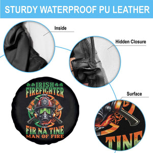 Fir Na Tine Man Of Fire Spare Tire Cover Irish Firefighter Pride TS09 Print Your Wear