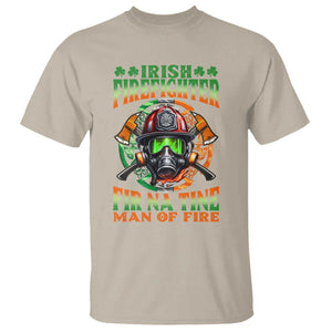 Fir Na Tine Man Of Fire T Shirt Irish Firefighter Pride TS09 Sand Print Your Wear