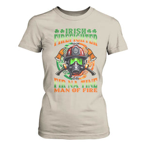 Fir Na Tine Man Of Fire T Shirt For Women Irish Firefighter Pride TS09 Sand Print Your Wear