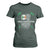 Irish Firefighter Fir Na Tine Man Of Fire T Shirt For Women Irish American Flag TS09 Dark Forest Green Print Your Wear