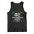 Irish Firefighter Fir Na Tine Man Of Fire Tank Top Irish American Flag TS09 Black Print Your Wear