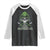 Irish Firefighter Raglan Shirt Shamrock Skull Man Of Fire TS09 Black White Print Your Wear