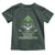 Irish Firefighter Toddler T Shirt Shamrock Skull Man Of Fire TS09 Dark Forest Green Print Your Wear
