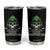 Irish Firefighter Tumbler Cup Shamrock Skull Man Of Fire TS09 Black Print Your Wear