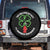 Funny Irish Firefighter Spare Tire Cover Feeling A Wee Bit Hot I'll Shamrock Your World TS09 No hole Black Print Your Wear