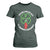 Funny Irish Firefighter T Shirt For Women Feeling A Wee Bit Hot I'll Shamrock Your World TS09 Dark Forest Green Print Your Wear