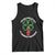 Funny Irish Firefighter Tank Top Feeling A Wee Bit Hot I'll Shamrock Your World TS09 Black Print Your Wear
