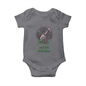 Irish Viking Baby Onesie Celtic Thor Mjolnir TS09 Charcoal Print Your Wear