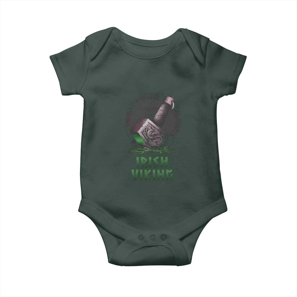 Irish Viking Baby Onesie Celtic Thor Mjolnir TS09 Print Your Wear
