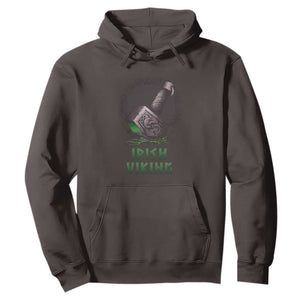 Irish Viking Hoodie Celtic Thor Mjolnir TS09 Dark Chocolate Print Your Wear