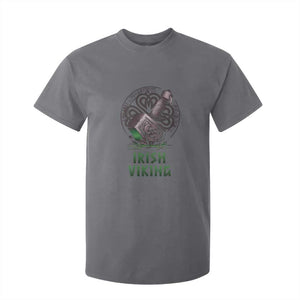 Irish Viking T Shirt For Kid Celtic Thor Mjolnir TS09 Charcoal Print Your Wear