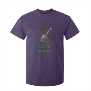 Irish Viking T Shirt For Kid Celtic Thor Mjolnir TS09 Purple Print Your Wear
