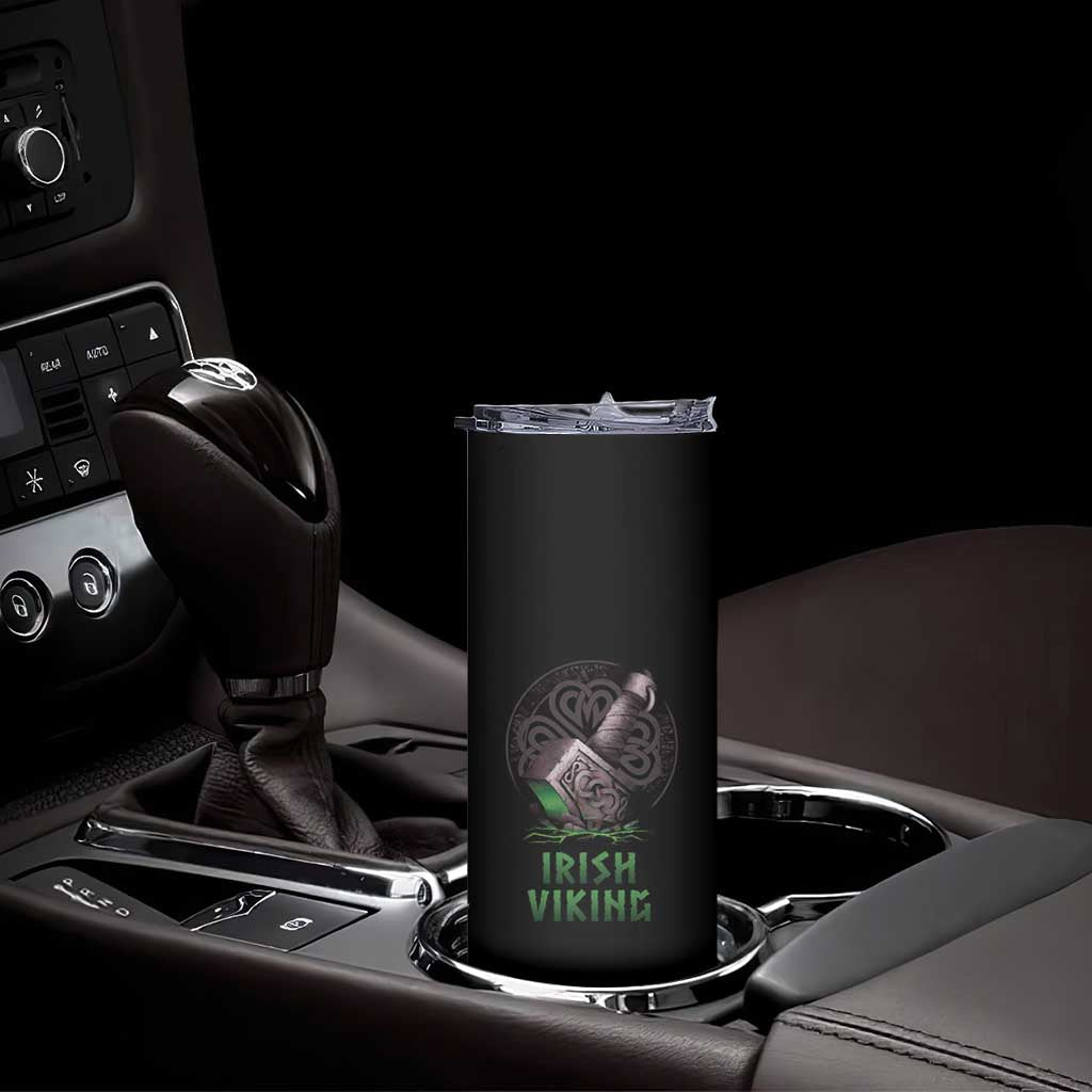 Irish Viking Skinny Tumbler Celtic Thor Mjolnir TS09 Print Your Wear
