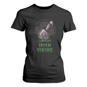 Irish Viking T Shirt For Women Celtic Thor Mjolnir TS09 Black Print Your Wear