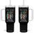 Funny Irish Viking Tumbler With Handle Irish Temper Viking Attitude TS09 One Size: 40 oz Black Print Your Wear