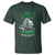 Funny Viking St. Patrick's Day T Shirt Everyone Is A Little Irish On St. Patrick's Day Except The Viking We're Still Viking TS09 Dark Forest Green Print Your Wear