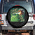 Funny Alien Cat Meme Spare Tire Cover Glerp Glorp Zib Zib TS09 No hole Black Print Your Wear