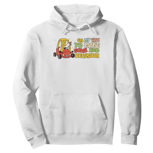Funny Goose On My Way To Make Some Bad Decisions Hoodie TS09 White Print Your Wear