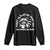 Funny Raccoon Today Is Slap An Idiot Day Long Sleeve Shirt TS09 Black Print Your Wear