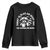Funny Raccoon Today Is Slap An Idiot Day Youth Sweatshirt TS09 Black Print Your Wear