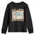 Funny Dolphin Meme Youth Sweatshirt Live Laugh Lobotomy TS09 Black Print Your Wear