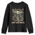 Hiking Youth Sweatshirt No Bad Trails Just Bad Knees TS09 Black Print Your Wear