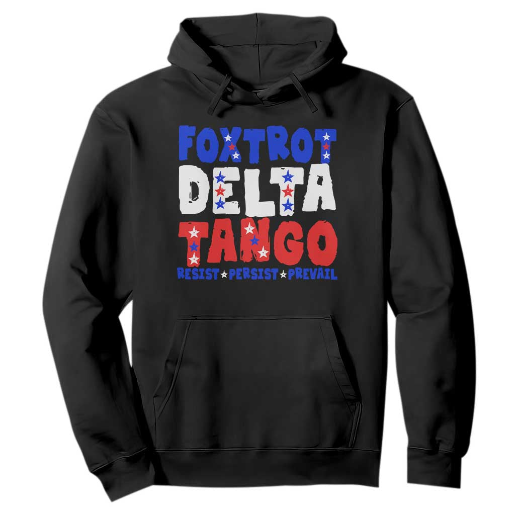 FDT Foxtrot Delta Tango Hoodie TS09 Black Print Your Wear